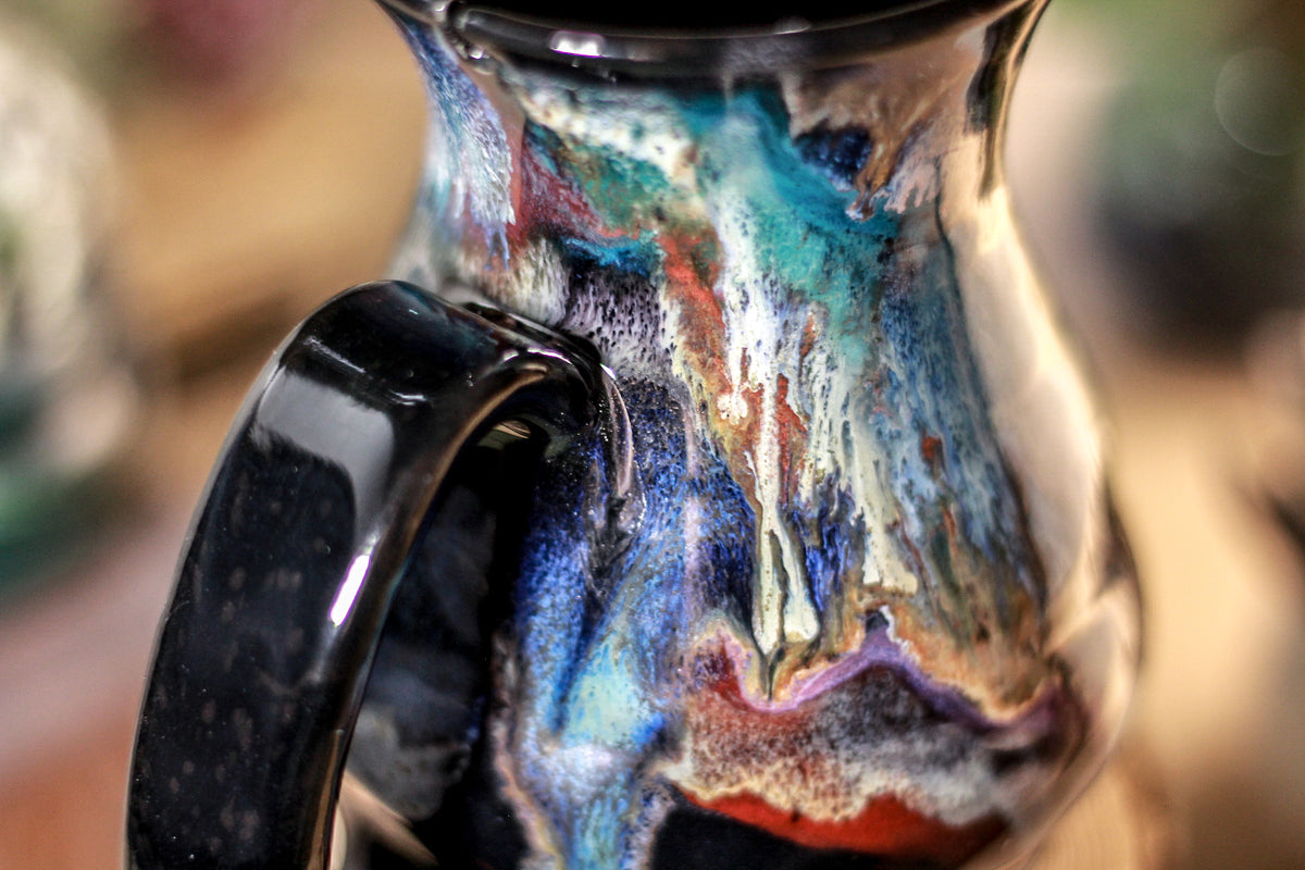 46-C Cosmic Grotto Flared Notched Mug, 17 oz