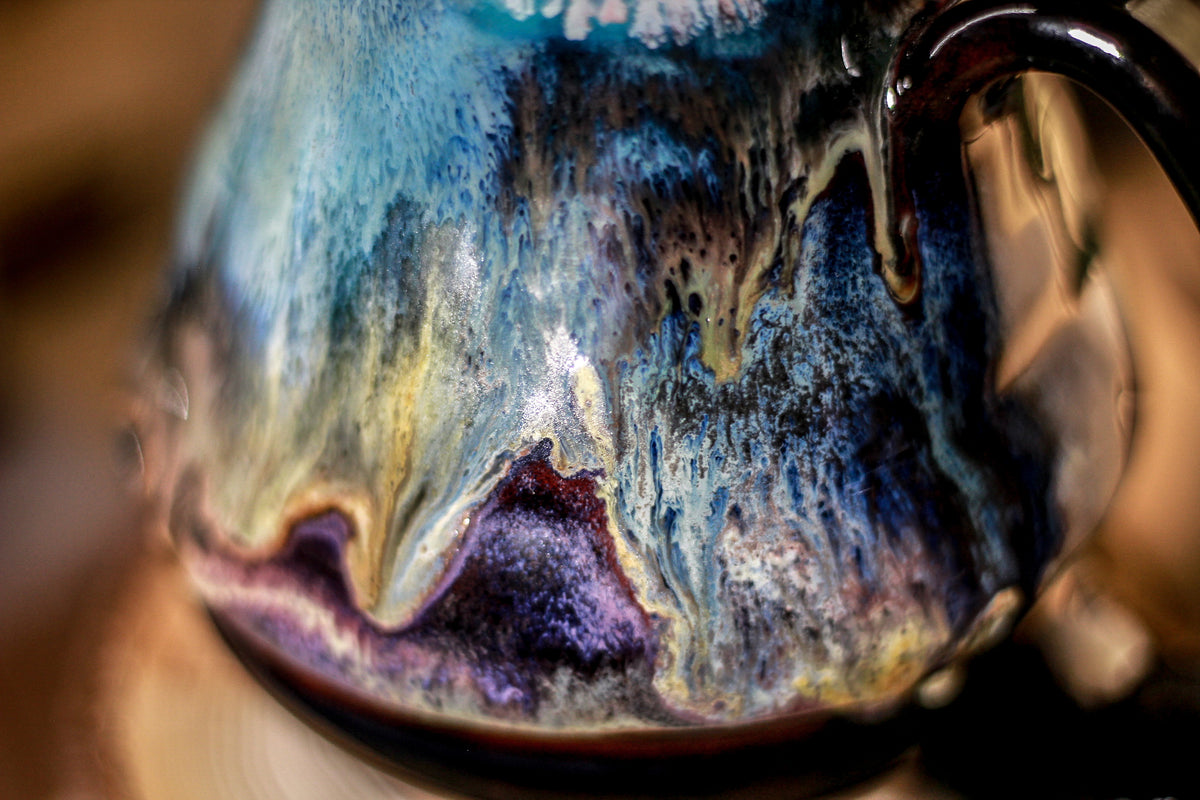 46-C Cosmic Grotto Flared Notched Mug, 17 oz