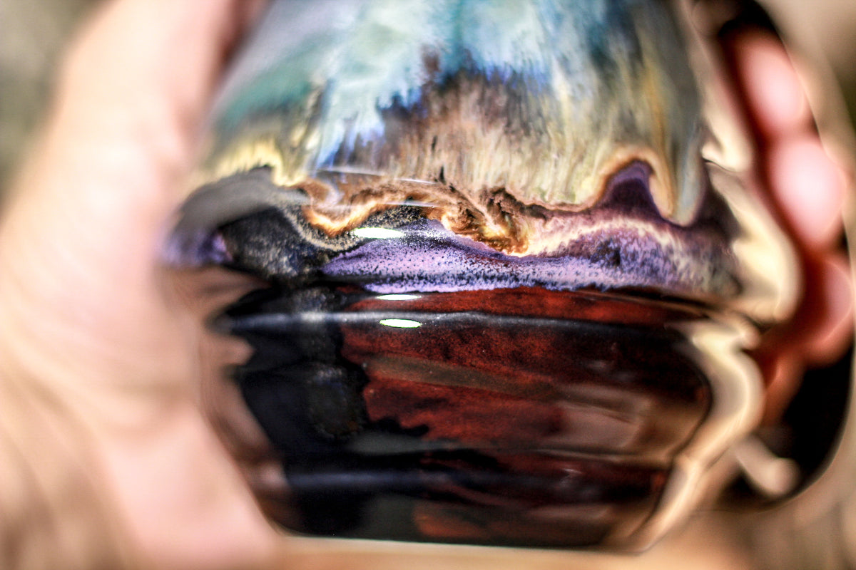46-C Cosmic Grotto Flared Notched Mug, 17 oz