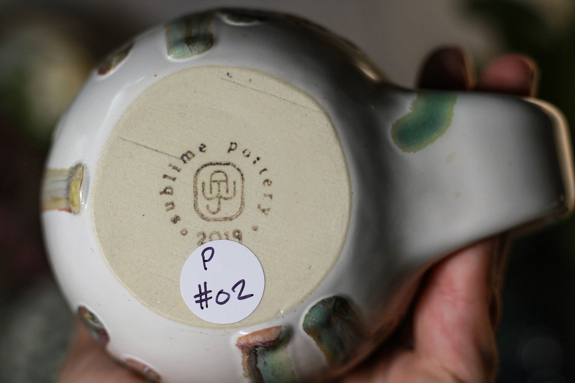 02-P Barely Flared Notched Mug, 14 oz.