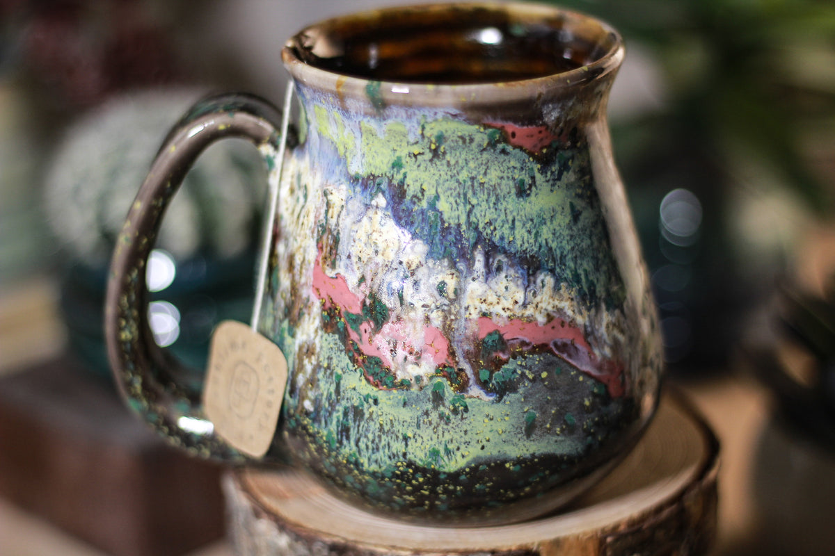 05-P Barely Flared Notched Mug, 15 oz.