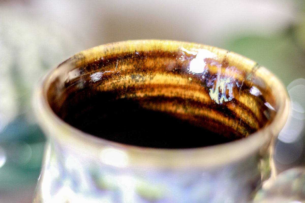 05-P Barely Flared Notched Mug, 15 oz.