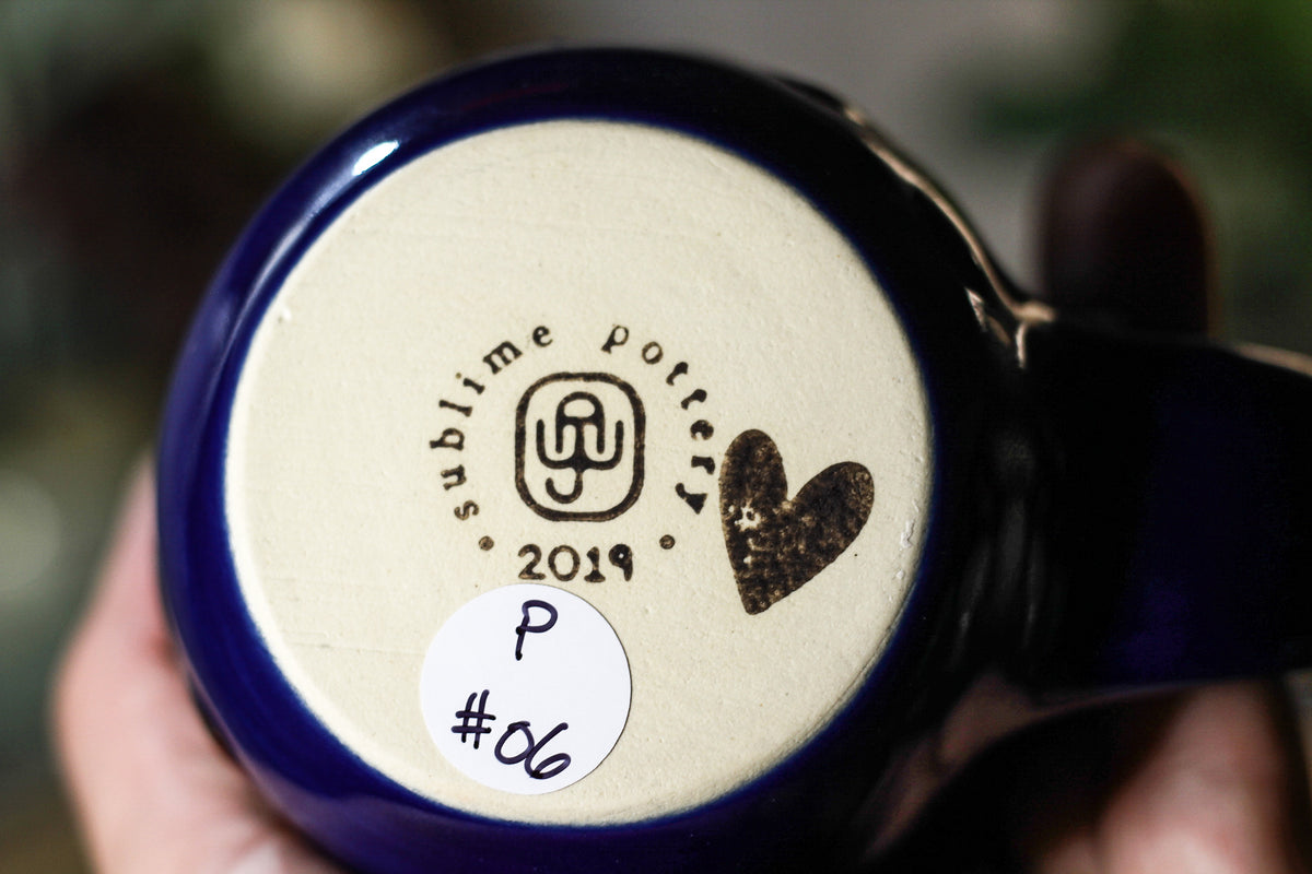 06-P Notched Mug, 14 oz.