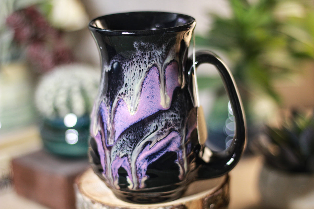 08-P Amethyst Grotto Barely Flared Notched Mug, 13 oz.