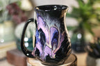 08-P Amethyst Grotto Barely Flared Notched Mug, 13 oz.