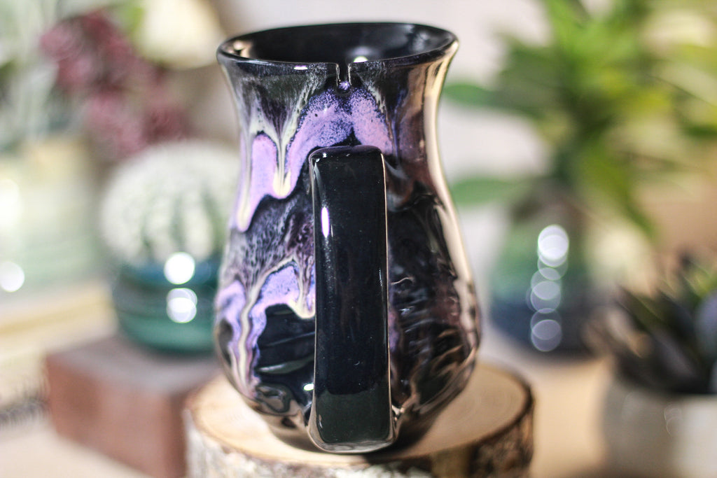 08-P Amethyst Grotto Barely Flared Notched Mug, 13 oz.