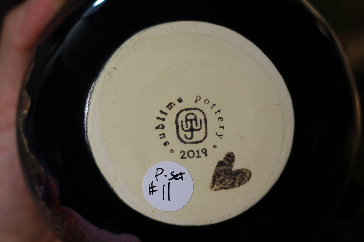 11-P Cosmic Grotto Bowl Pair, 18 oz.
