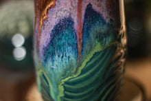Load image into Gallery viewer, 01-B Magenta Haze Notched Textured Mug - TOP SHELF, 16 oz.