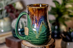 02-C Molten Electric Wave Flared Notched Textured Mug - MISFIT, 14 oz. - 15% off
