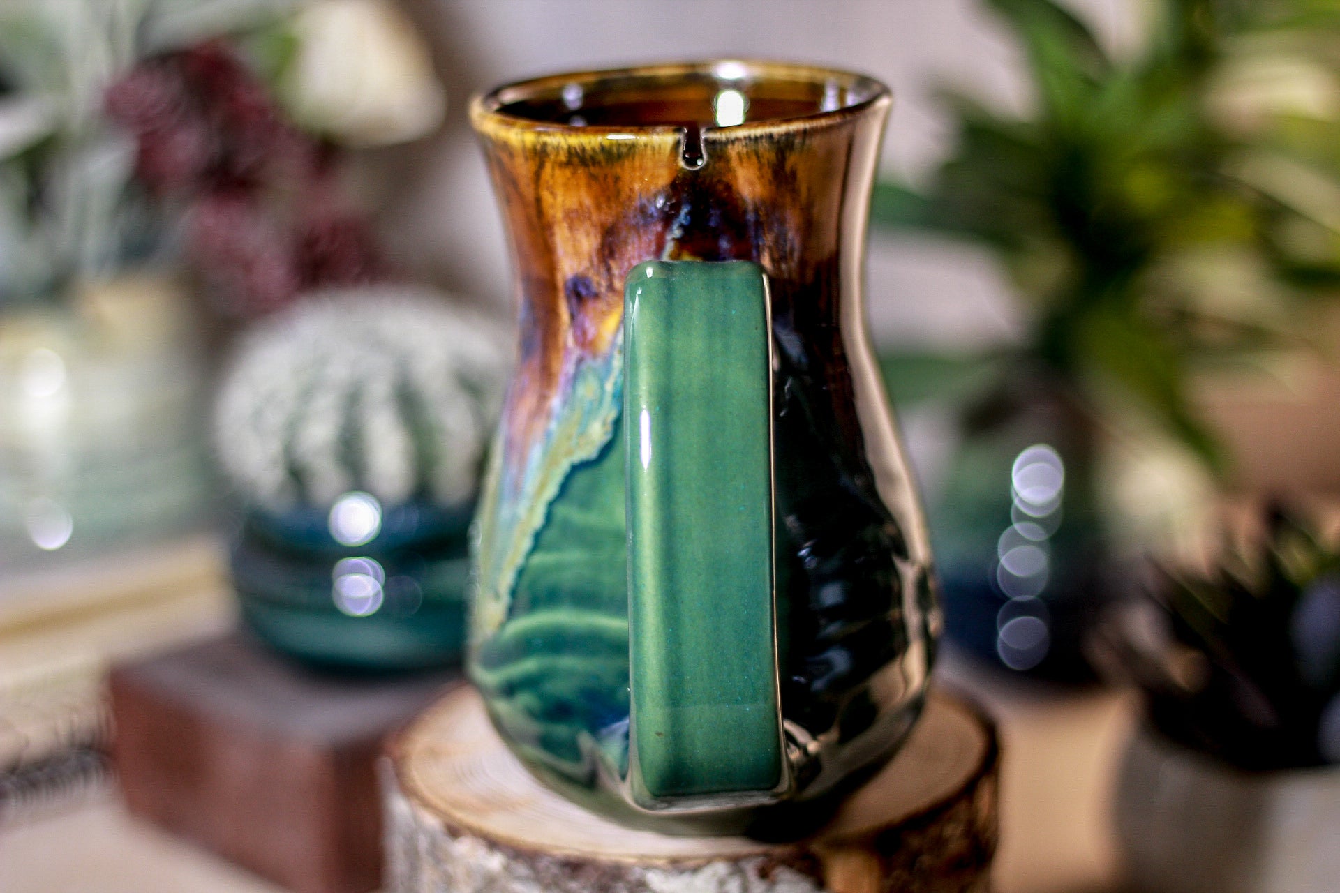 02-C Molten Electric Wave Flared Notched Textured Mug - MISFIT, 14 oz. - 15% off