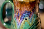 02-C Molten Electric Wave Flared Notched Textured Mug - MISFIT, 14 oz. - 15% off