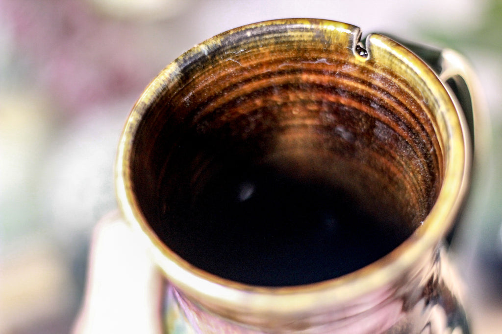02-C Molten Electric Wave Flared Notched Textured Mug - MISFIT, 14 oz. - 15% off