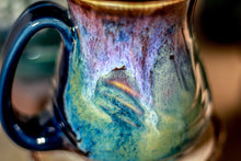 Load image into Gallery viewer, 04-C Electric Falls Barely Flared Notched Textured Mug, 13 oz.