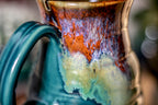 10-C Prototype Barely Flared Notched Textured Mug, 14 oz.
