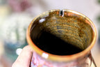 10-C Prototype Barely Flared Notched Textured Mug, 14 oz.