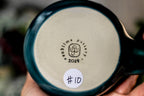 10-C Prototype Barely Flared Notched Textured Mug, 14 oz.