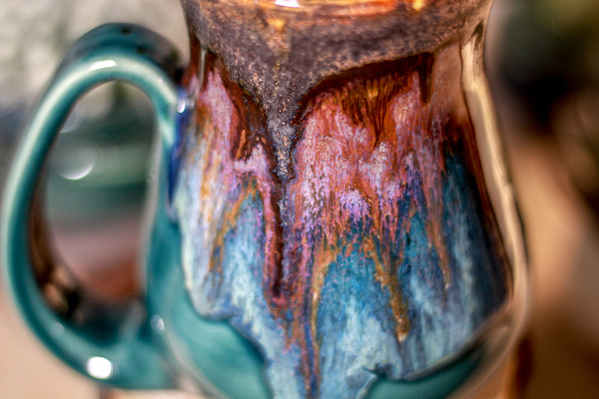 13-A PROTOTYPE Barely Flared Notched Textured Mug - ODDBALL, 17 oz. - 15% off