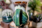 14-B Copper Agate Barely Flared Notched Textured Mug - ODDBALL, 14 oz. - 20% off