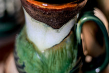 Load image into Gallery viewer, 14-B Copper Agate Barely Flared Notched Textured Mug - ODDBALL, 14 oz. - 20% off
