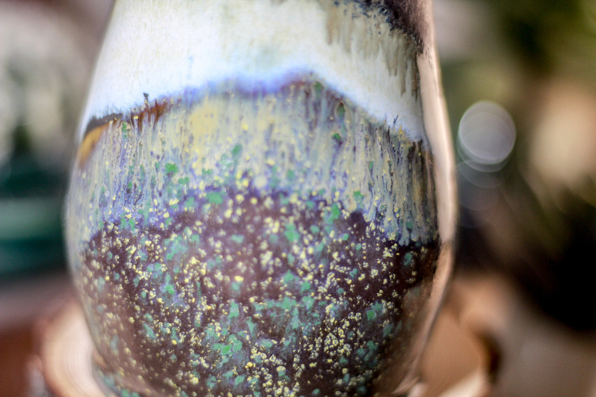 15-B Copper Agate Barely Flared Notched Stein Mug - ODDBALL MISFIT, 15 oz. - 15% off