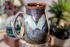 16-B Copper Agate Barely Flared Notched Stein Mug - ODDBALL MISFIT, 17 oz. - 15% off