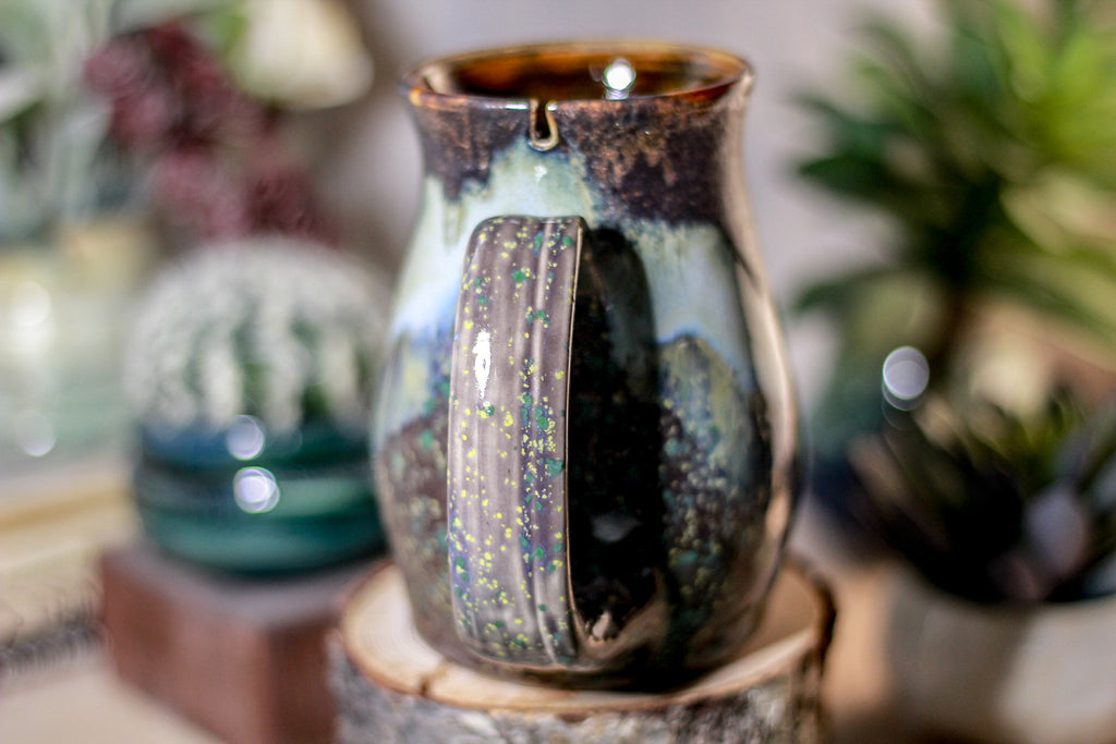 16-B Copper Agate Barely Flared Notched Stein Mug - ODDBALL MISFIT, 17 oz. - 15% off