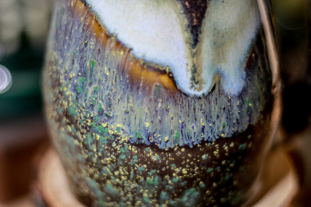 16-B Copper Agate Barely Flared Notched Stein Mug - ODDBALL MISFIT, 17 oz. - 15% off