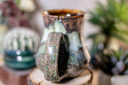 17-B Copper Agate Barely Flared Notched Mug - ODDBALL MISFIT, 14 oz. - 15% off