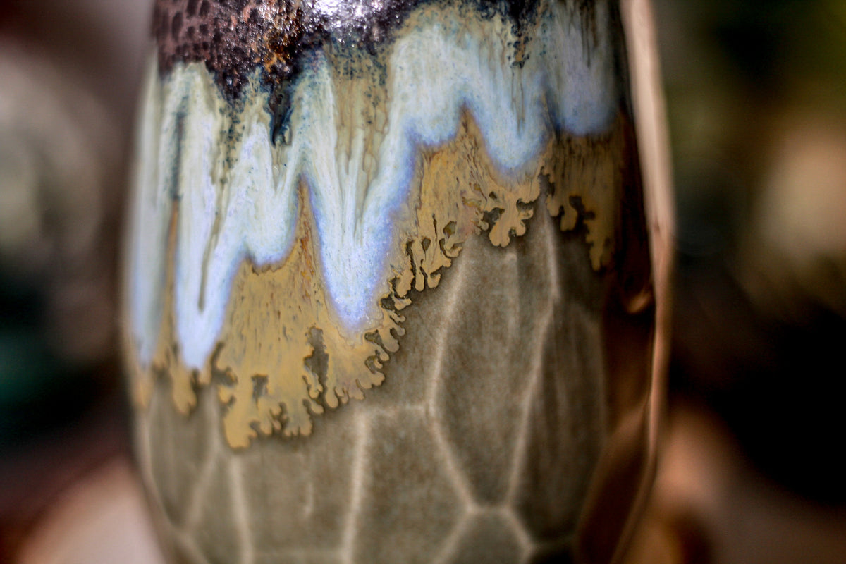 18-B Copper Agate Notched Crystal Mug - ODDBALL, 12 oz. - 10% off