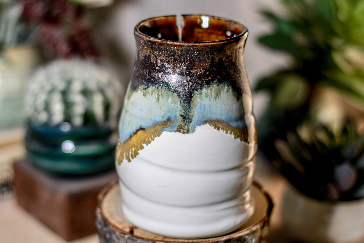 19-B Copper Agate Notched Stein Mug - ODDBALL MISFIT, 15 oz. - 20% off