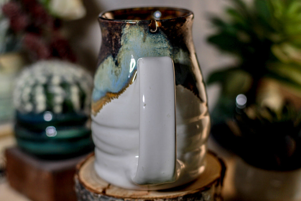 19-B Copper Agate Notched Stein Mug - ODDBALL MISFIT, 15 oz. - 20% off