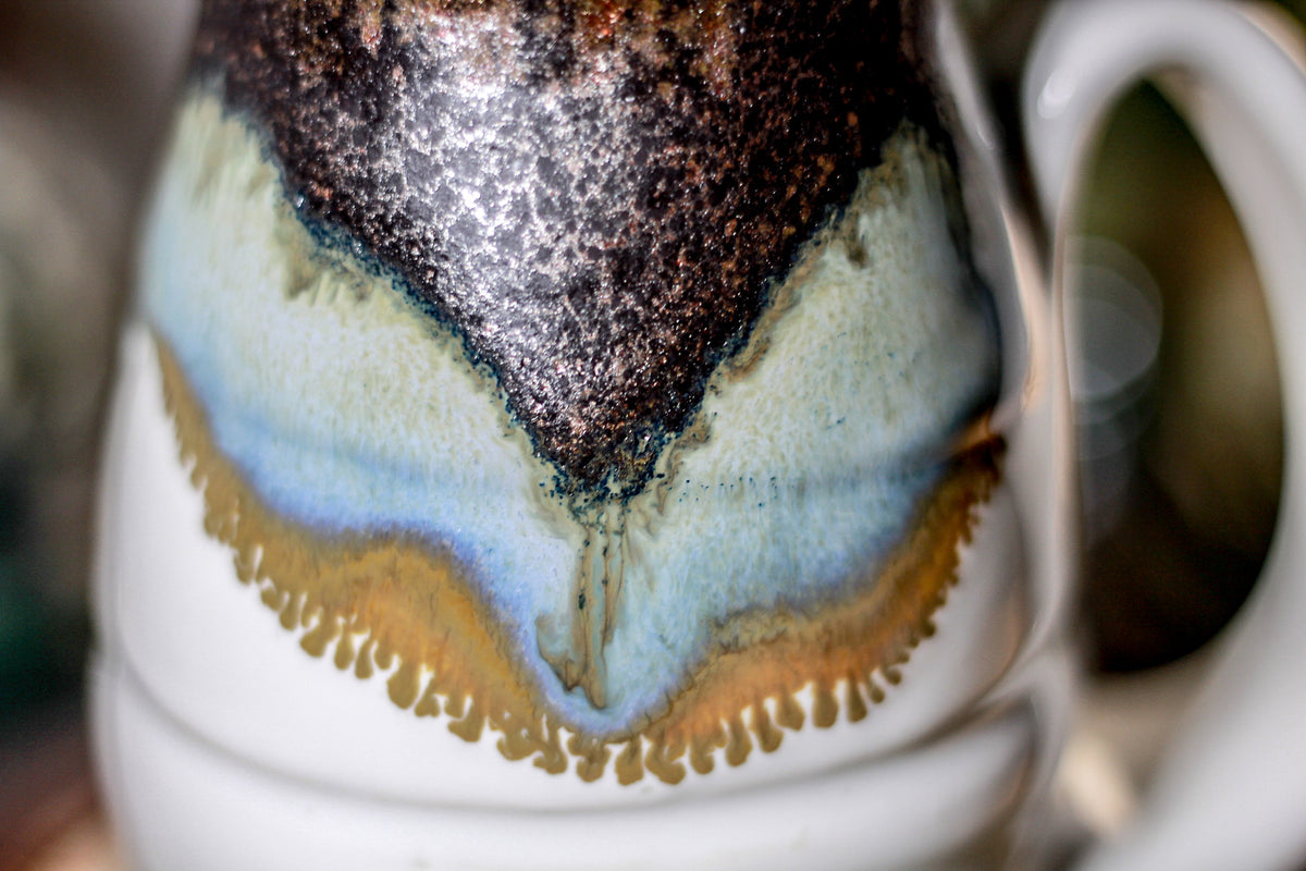19-B Copper Agate Notched Stein Mug - ODDBALL MISFIT, 15 oz. - 20% off