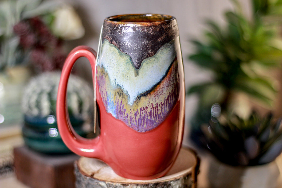 20-B Copper Agate Notched Mug - ODDBALL, 15 oz. - 10% off
