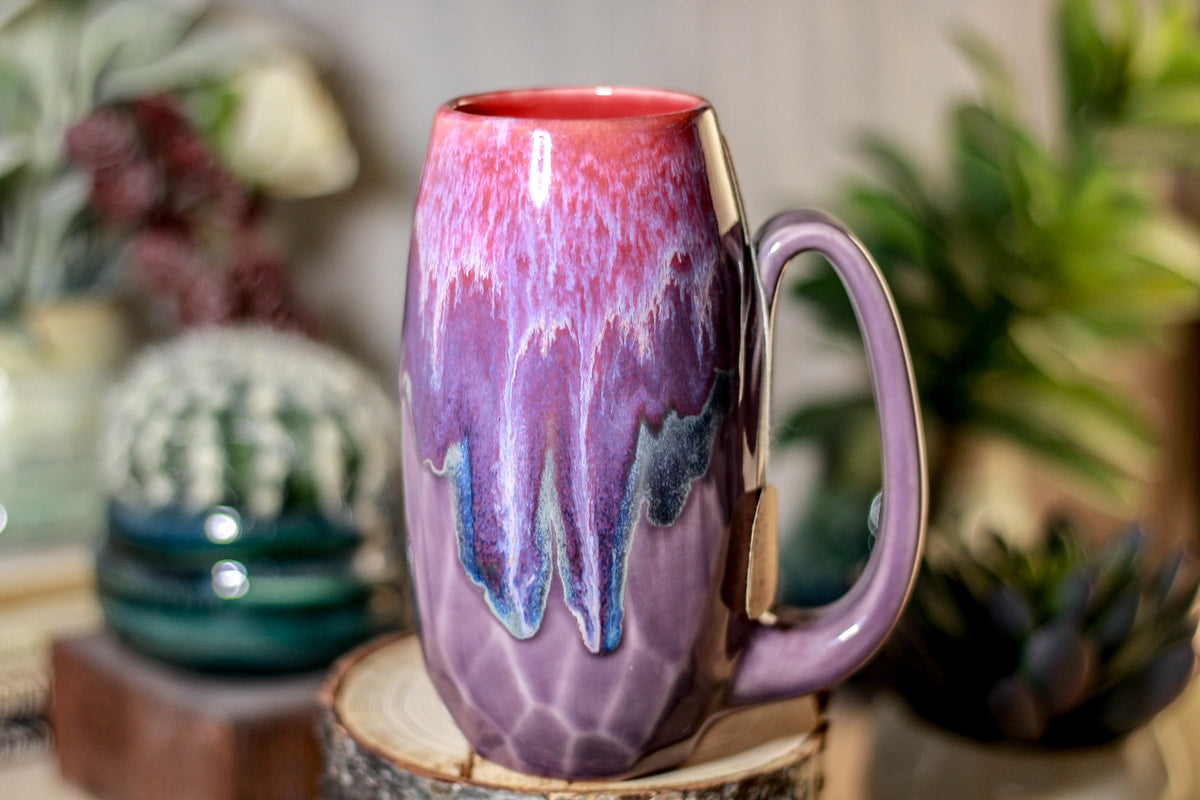 27-C Flaming Phoenix Notched Crystal Mug - ODDBALL, 14 oz. - 10% off