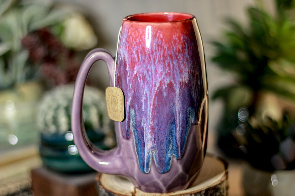 27-C Flaming Phoenix Notched Crystal Mug - ODDBALL, 14 oz. - 10% off