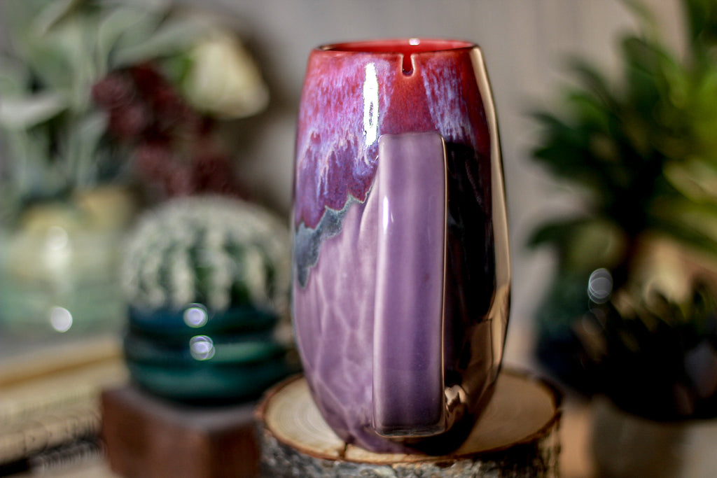 27-C Flaming Phoenix Notched Crystal Mug - ODDBALL, 14 oz. - 10% off
