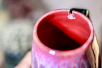 28-C Flaming Phoenix Notched Crystal Mug - TOP SHELF, 15 oz.