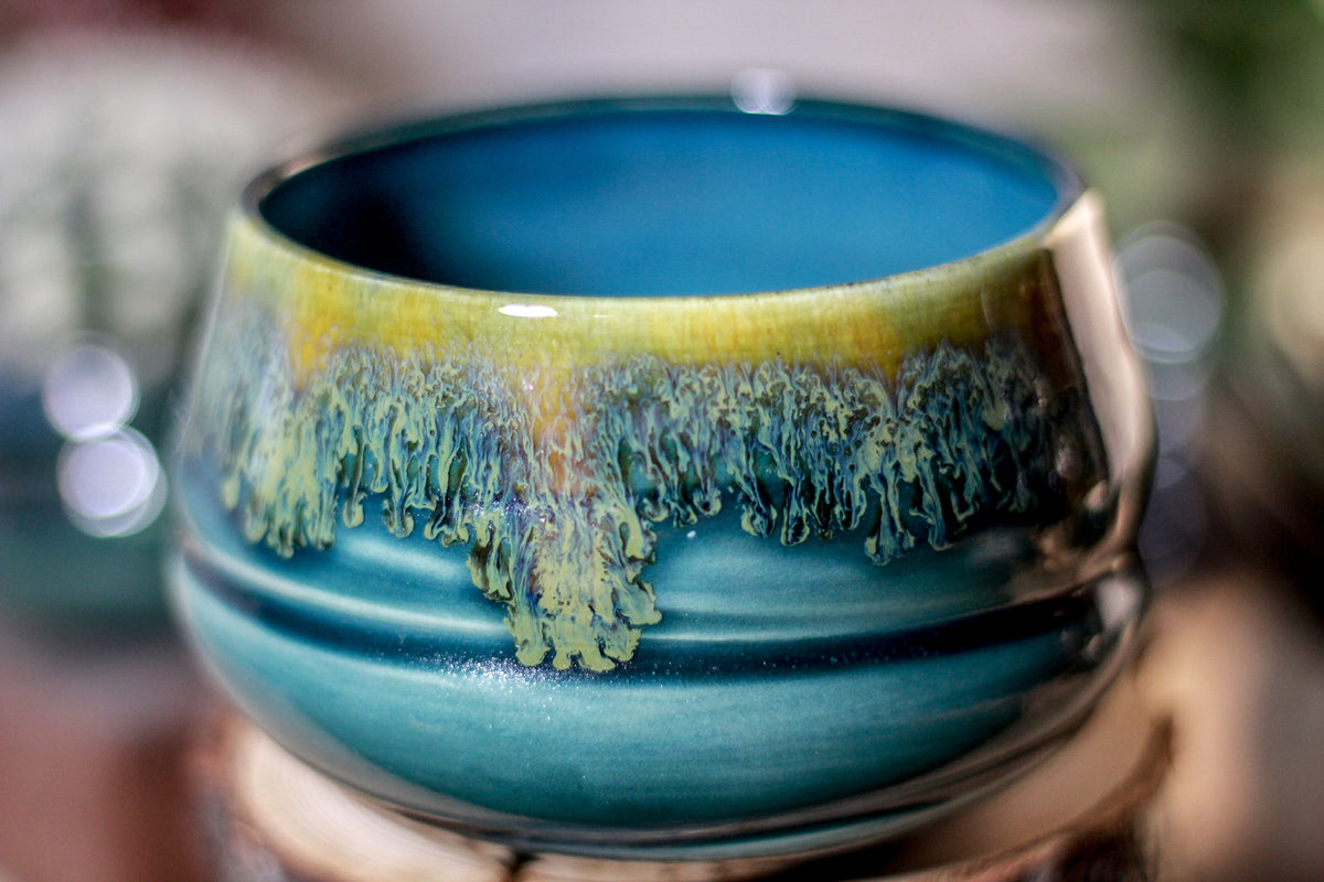 31-F Spanish Moss Textured Bowl,12 oz