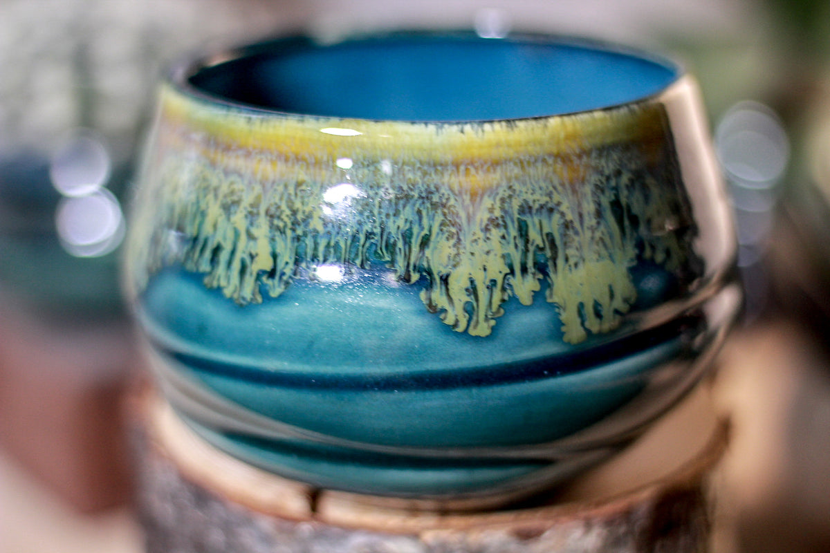 31-F Spanish Moss Textured Bowl,12 oz