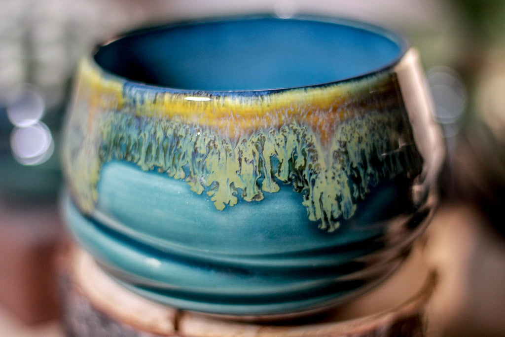 31-F Spanish Moss Textured Bowl,12 oz