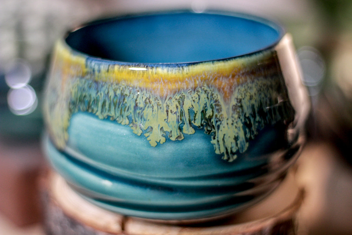 31-F Spanish Moss Textured Bowl,12 oz