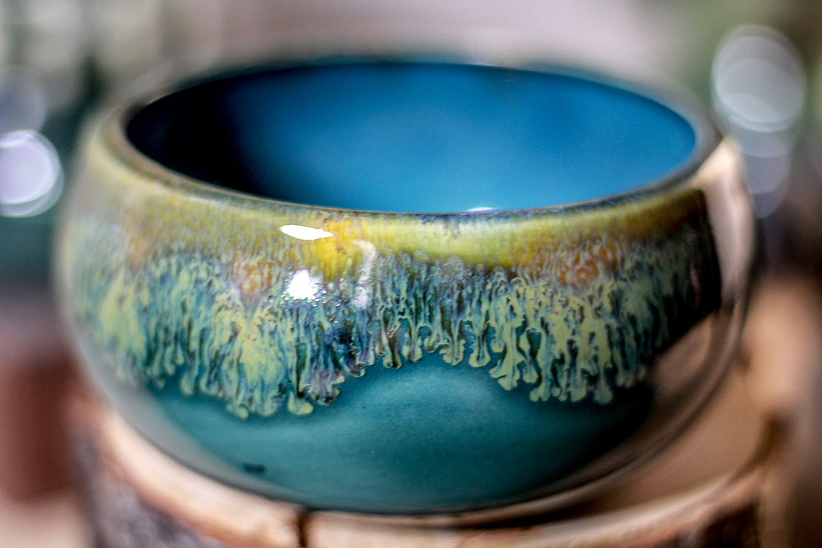 32-F Spanish Moss Treasure Bowl, 8 oz