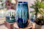 33-E Boreal Bliss Notched Crystal Mug, 13 oz.