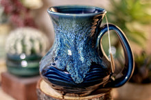 Load image into Gallery viewer, 34-E Astral Wave Barely Flared Notched Textured Mug, 15 oz.