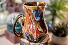 Load image into Gallery viewer, 37-B Rainbow Grotto Flared Notched Mug - TOP SHELF, 17 oz