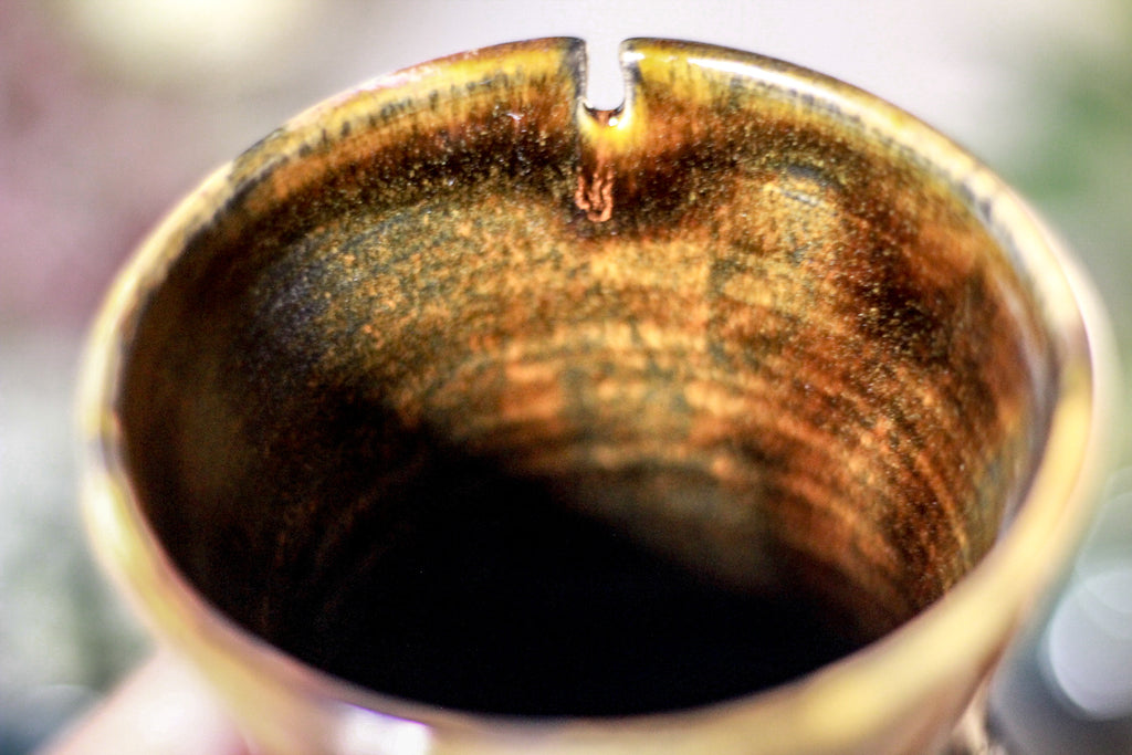 37-B Rainbow Grotto Flared Notched Mug - TOP SHELF, 17 oz