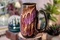 38-E Molten Beauty Notched Crystal Mug, 17 oz.