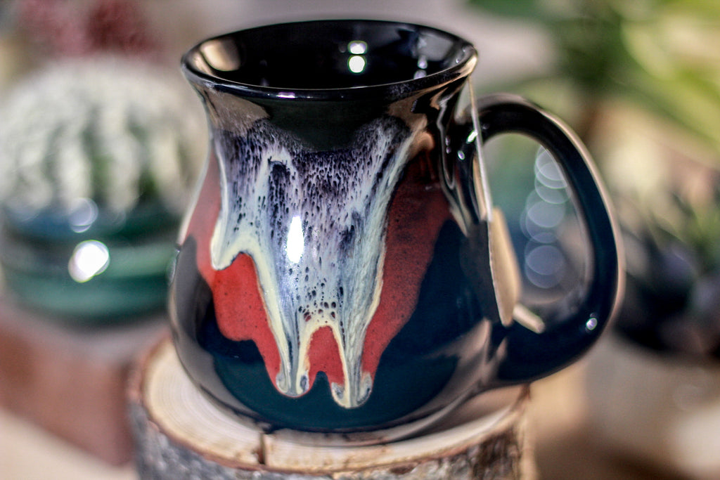 41-F Molten Cavern Flared Notched Mug, 13 oz.