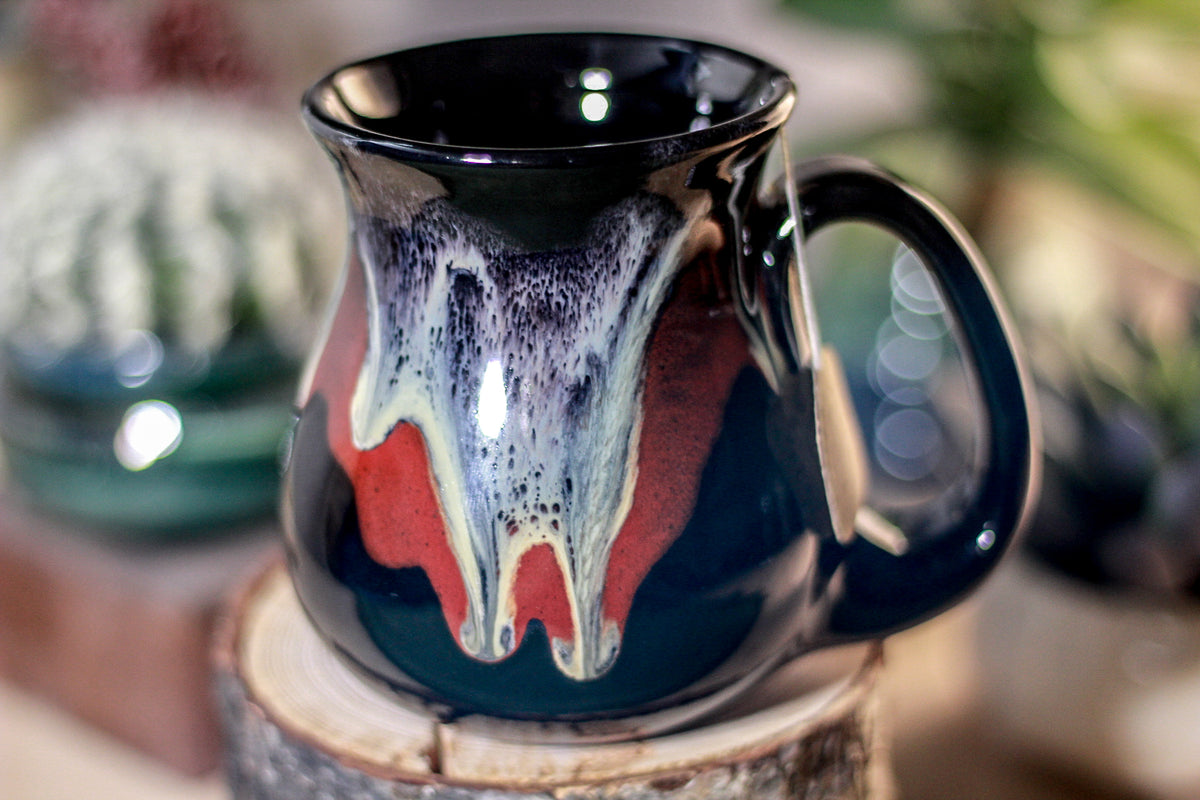 41-F Molten Cavern Flared Notched Mug, 13 oz.