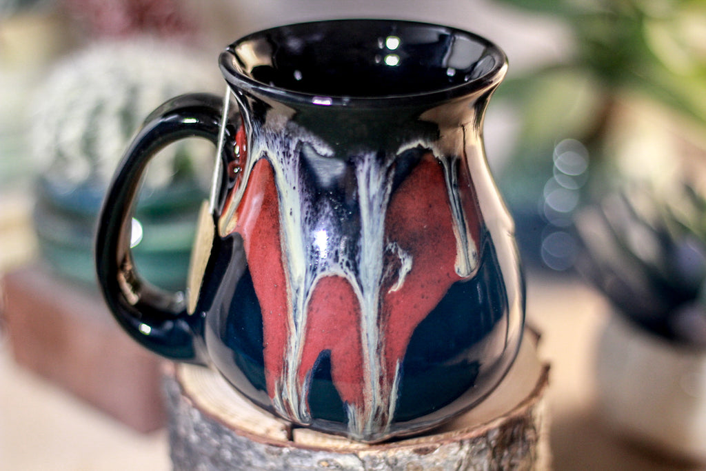 41-F Molten Cavern Flared Notched Mug, 13 oz.